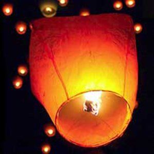 Biodegradable Wish Lantern - Four